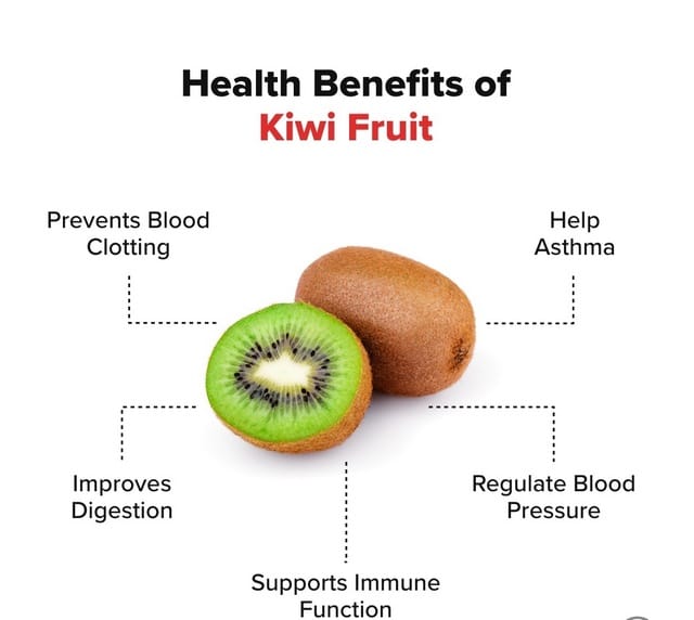 Benefits of Kiwi fruit 